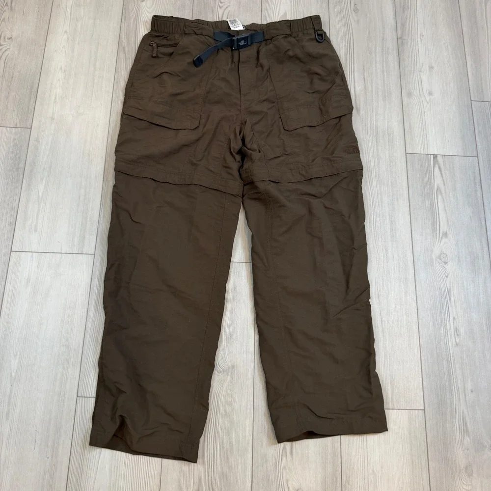 The North Face Paramount Peak Active AU2C Convertible Brown Mens XL Belted